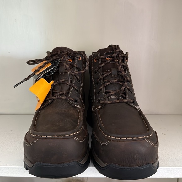 NWT Men’s Ariat Brown Edge LTE Chukka H2O Comp Toe Boots 10D - Picture 3 of 7